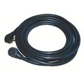 Technology Technology T6D-30A10MFST 10 in. 30A Extension Cord - Black T6D-30A10MFST